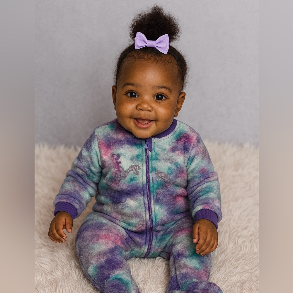 Colorful Unicorn Kids One Piece Pajamas